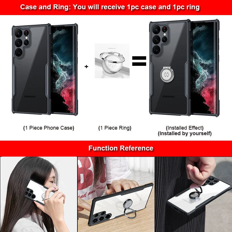 Capa Samsung Anti Impacto com Design Minimalista — em uso | Orbit Cases