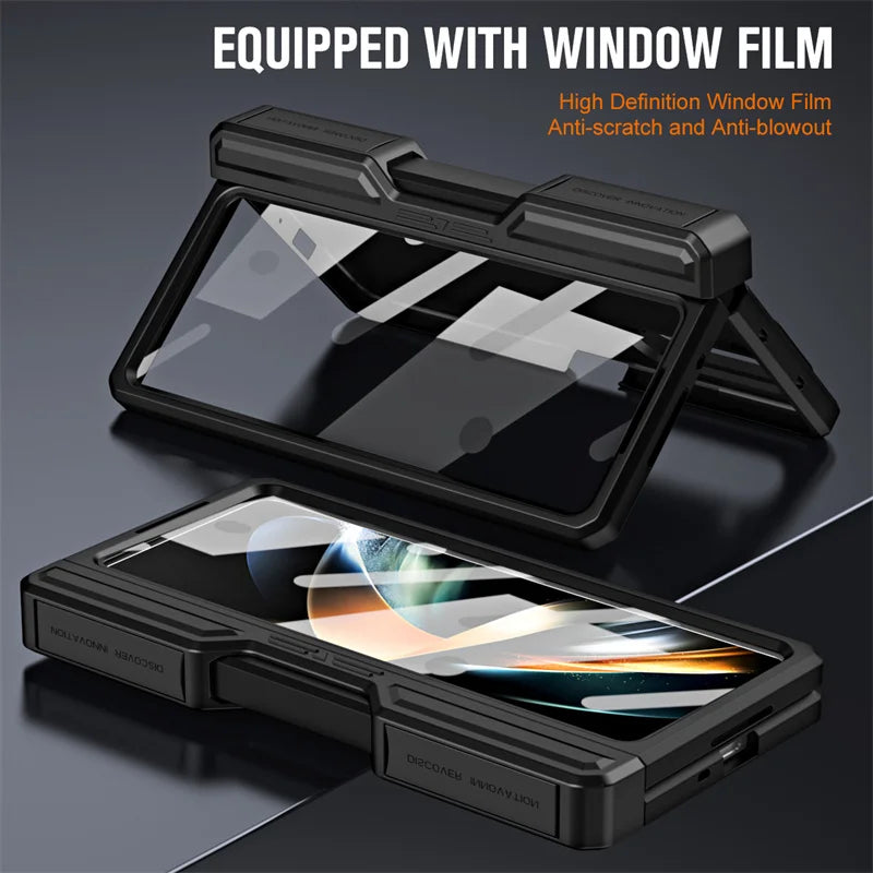 Case Z Fold 360° Proteção Total com Suporte e Caneta