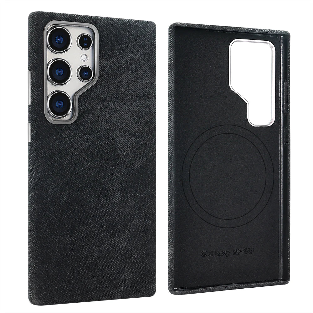 Capa Samsung magnética de microfibra — vista principal | Orbit Cases
