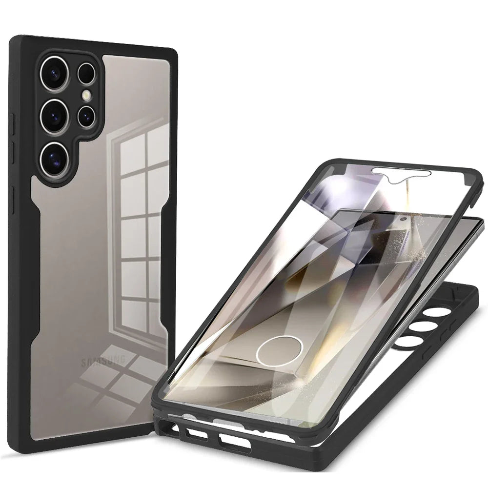 Capa Samsung 360° Dupla Face – Proteção Completa — detalhe MagSafe | Orbit Cases