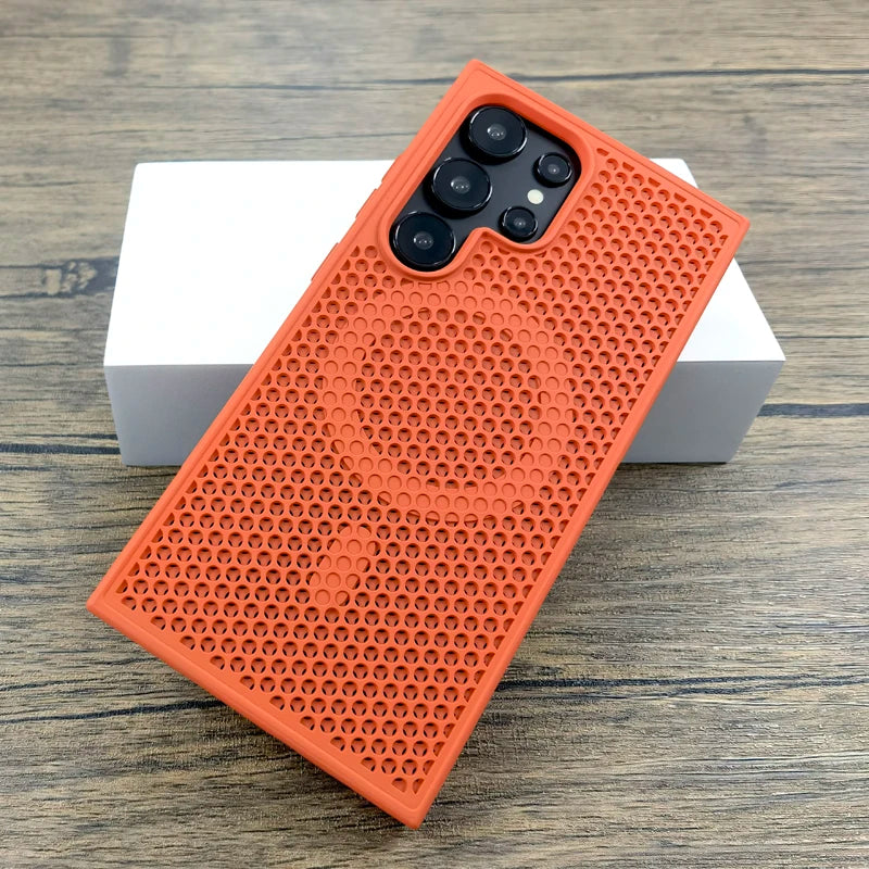 Case Luxo com Dissipação de Calor e MagSafe