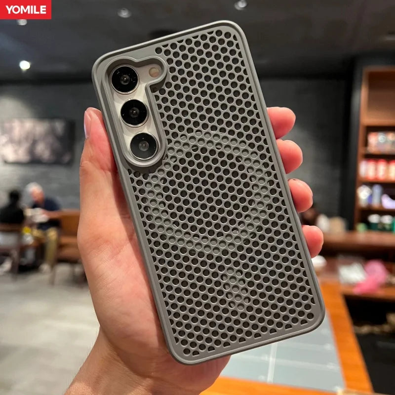 Case MagSafe Respirável com Dissipação de Calor