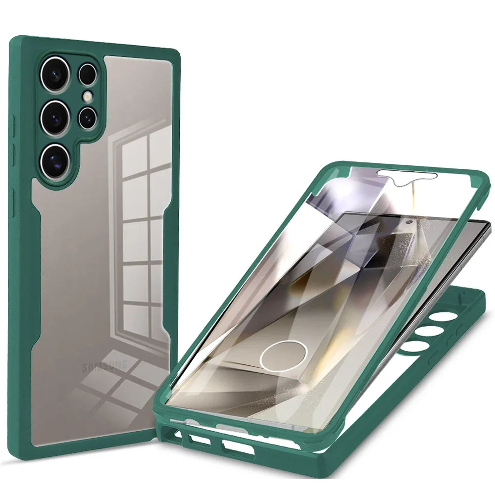 Capa Samsung 360° Dupla Face – Proteção Completa — variação de cor | Orbit Cases