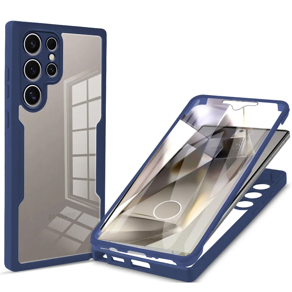 Capa Samsung 360° Dupla Face – Proteção Completa — detalhe câmera | Orbit Cases