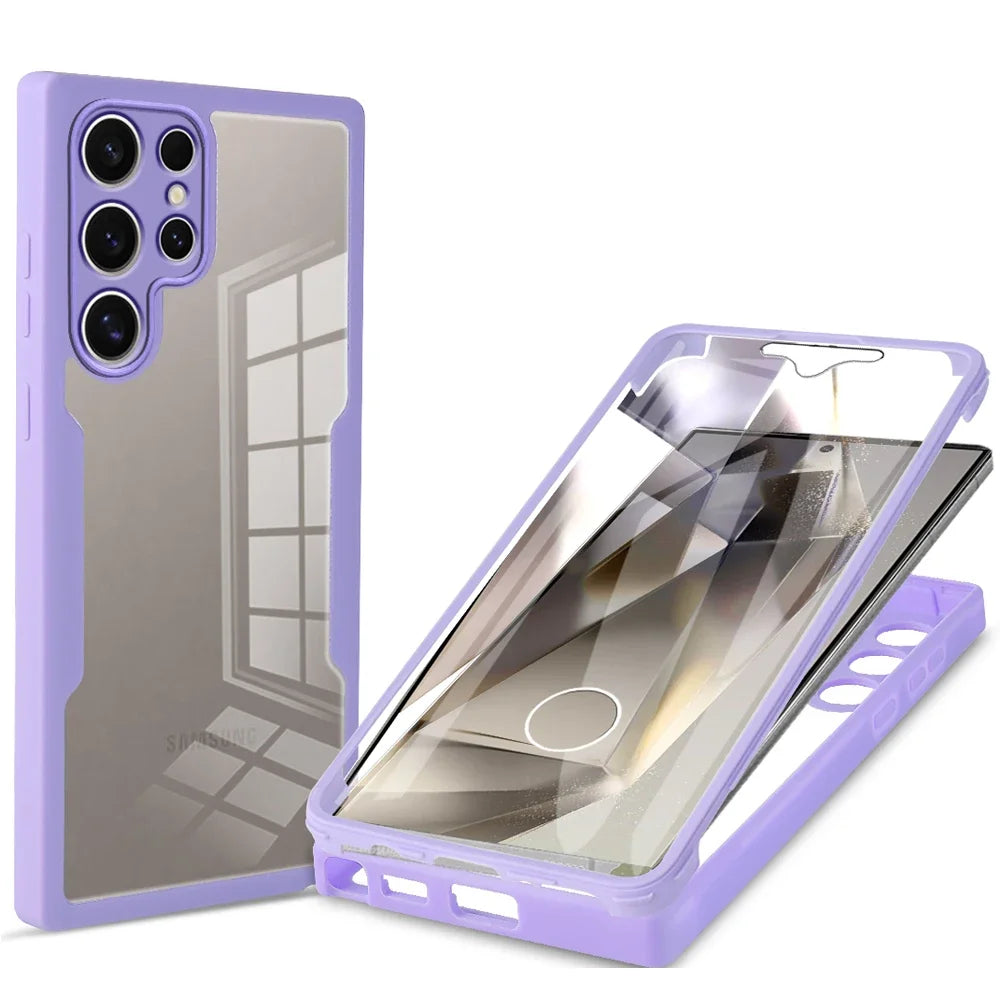 Capa Samsung 360° Dupla Face – Proteção Completa — embalagem | Orbit Cases