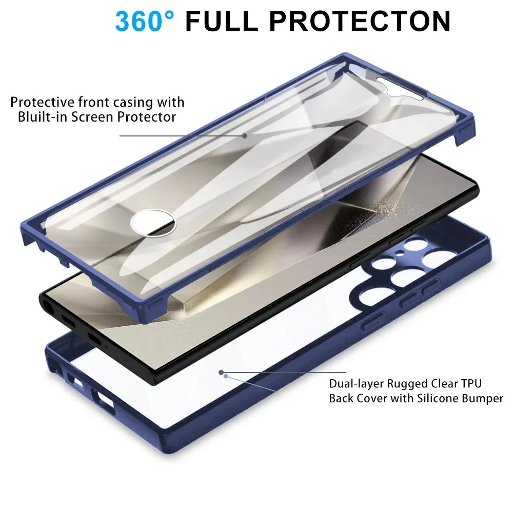 Capa Samsung 360° Dupla Face – Proteção Completa — compatibilidade | Orbit Cases