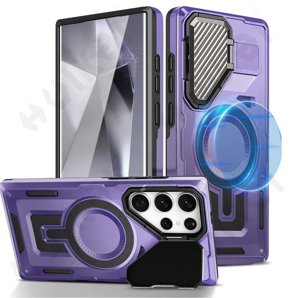 Capa Samsung Anti Impacto com Proteção Completa e Carregamento MagSafe — textura | Orbit Cases