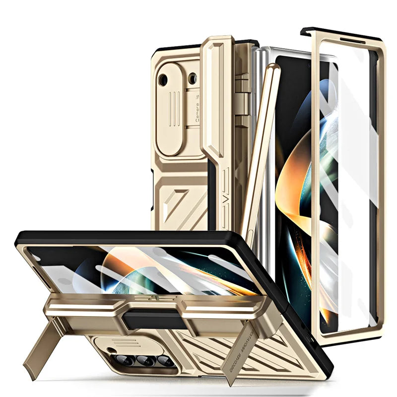 Case Z Fold 360° Proteção Total com Suporte e Caneta
