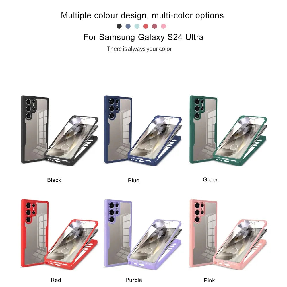 Capa Samsung 360° Dupla Face – Proteção Completa — em uso | Orbit Cases