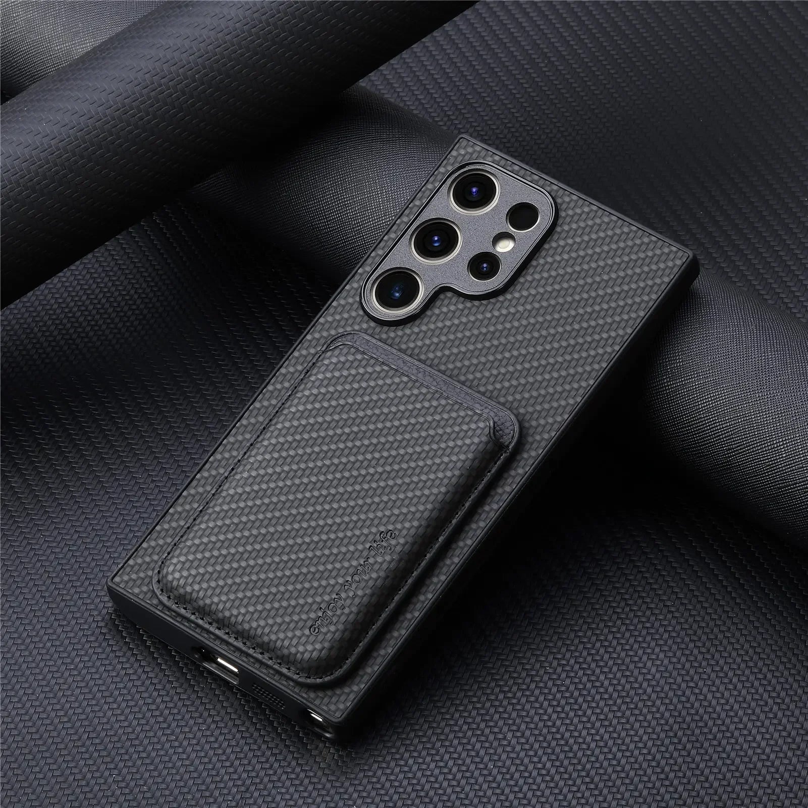Case Samsung com carteira para cartão + MagSafe — embalagem | Orbit Cases