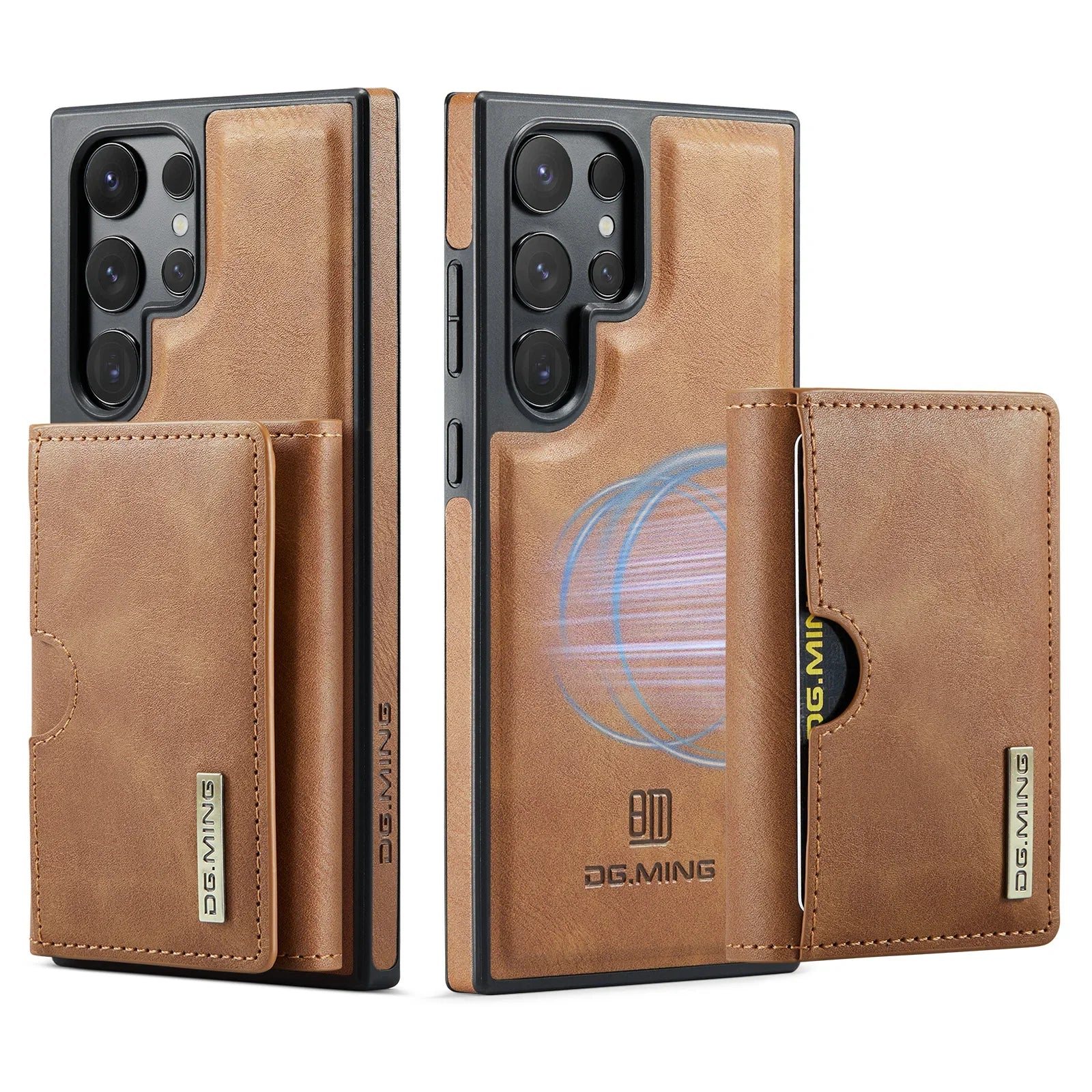 Capa Samsung em Couro com carteira Magnética em couro — variação de cor | Orbit Cases