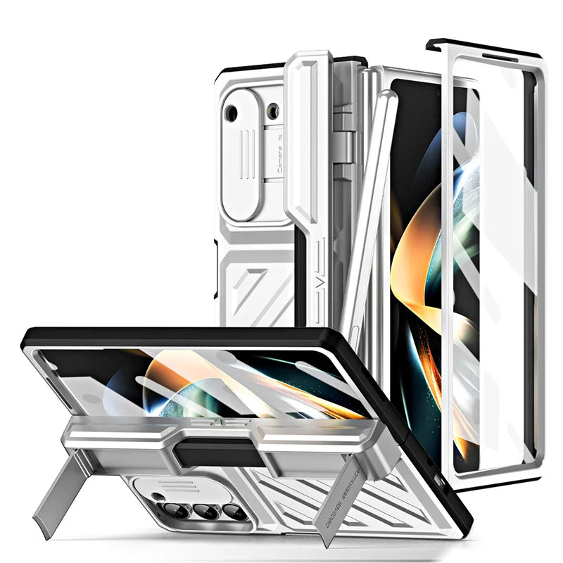 Case Z Fold 360° Proteção Total com Suporte e Caneta