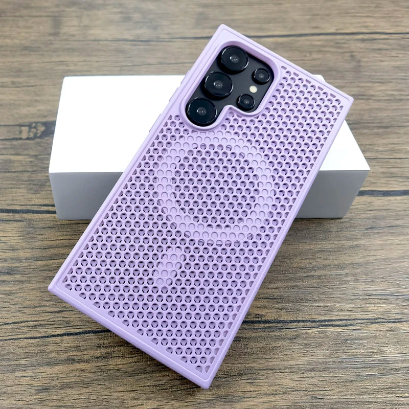 Case Luxo com Dissipação de Calor e MagSafe