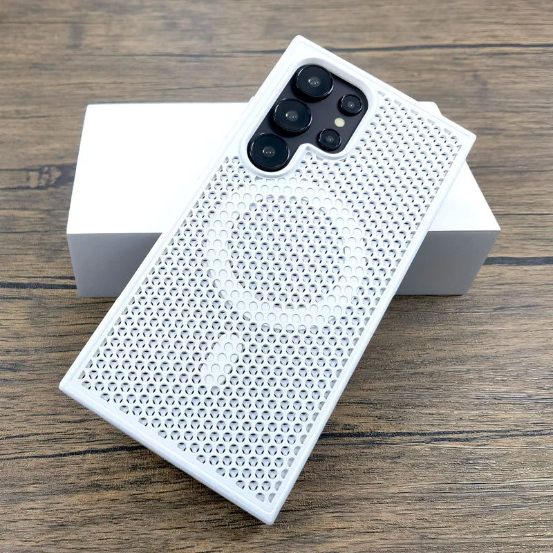 Case Luxo com Dissipação de Calor e MagSafe